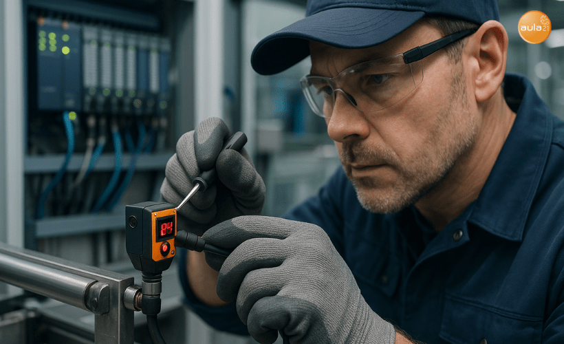 Mantenimiento de sensores industriales