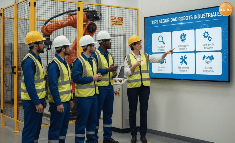 Consejos y tips de seguridad en robots industriales