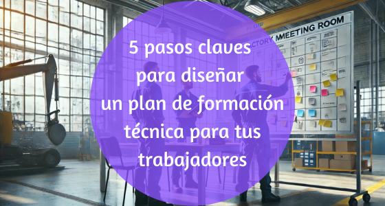 cómo se hace un plan de formación técnica