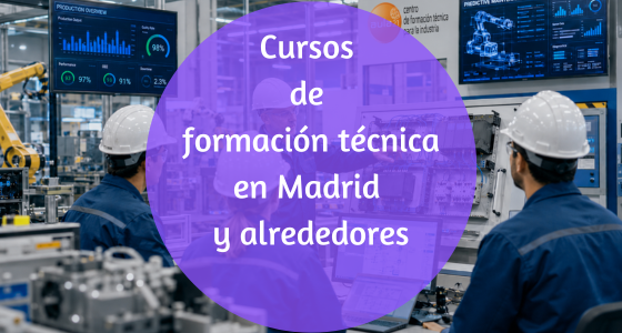 cursos de formación técnica en madrid, castilla la mancha, castilla león y alrededores